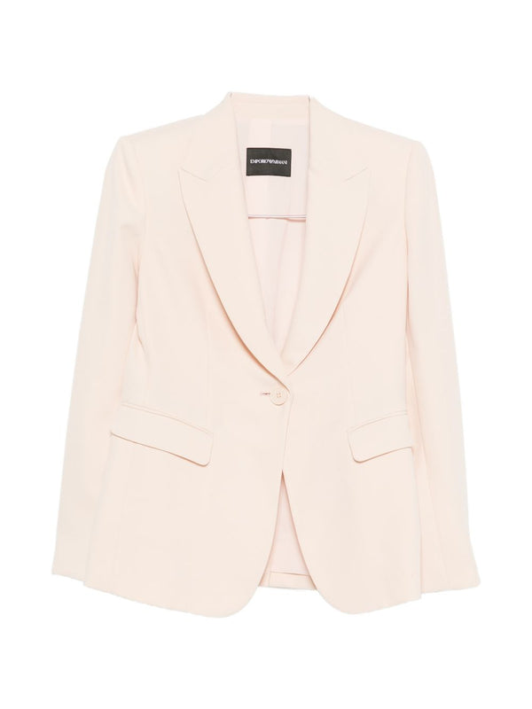 Emporio Armani Single-breasted blazer jacket