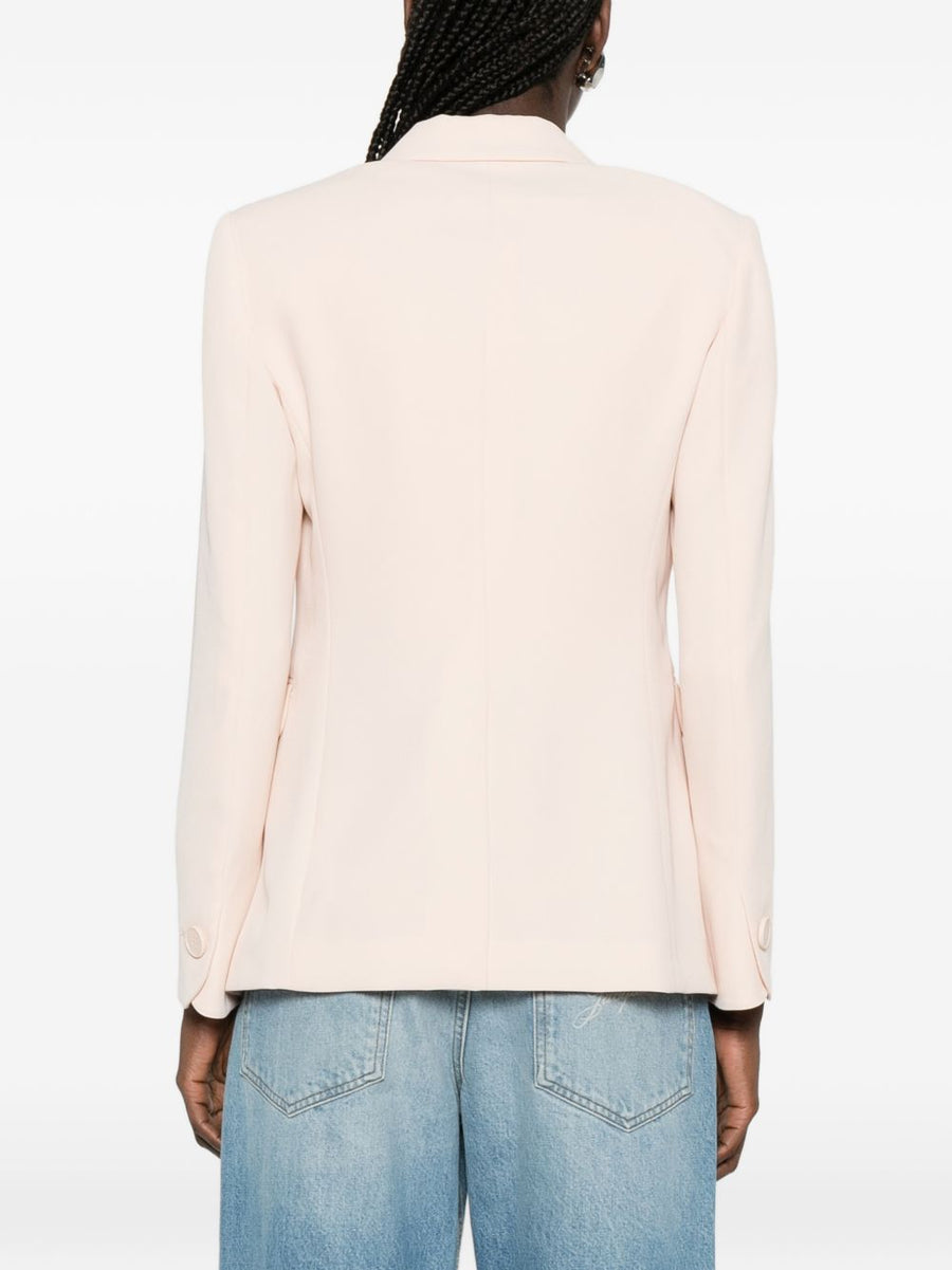 Emporio Armani Powder Blazer For Women Single Breasted Tailored Luxury Jacket For Work And Weekend