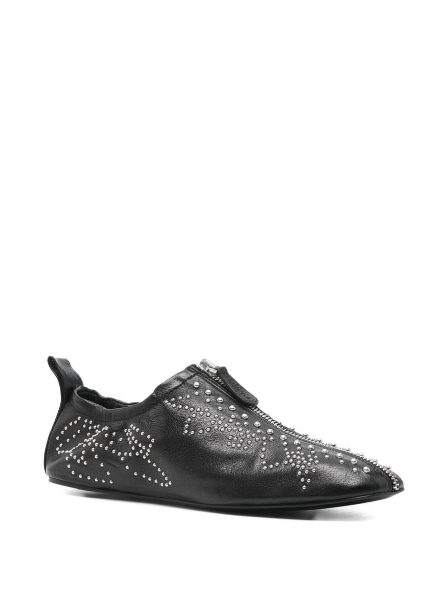 Chloé Susanna Flat Shoes Black Lamb Leather For Women Luxurious Everyday Elegance