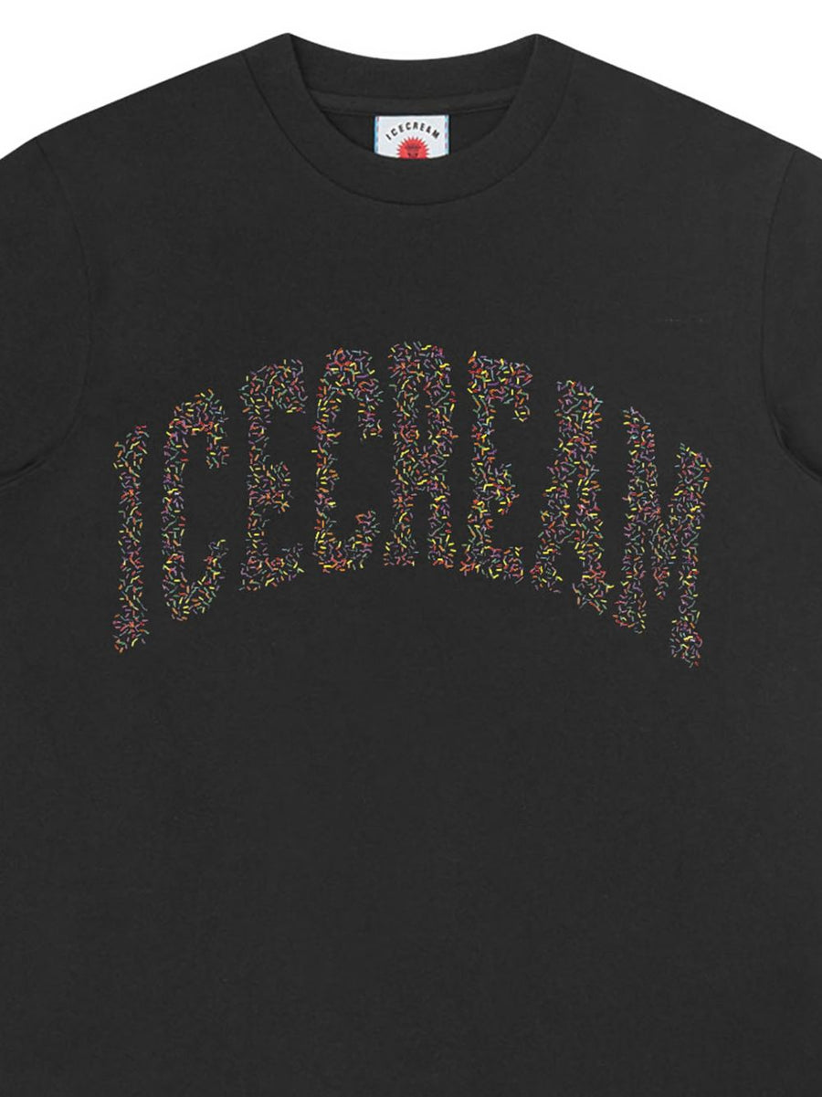 Icecream Logo Cotton T Shirt For Men Front Logo Crew Neck 100 Percent Cotton Versatile Everyday Wear