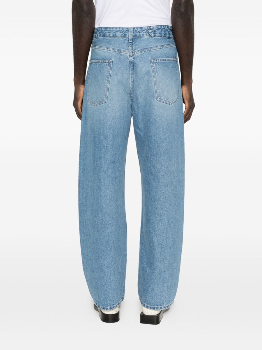 Jacquemus Le De Nimes Mirada Navy Denim Jeans For Men Modern Fit With Heritage Craft And Quiet Luxury