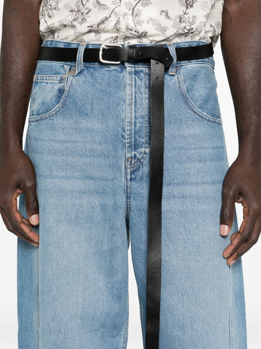Jacquemus Le De Nimes Mirada Navy Denim Jeans For Men Modern Fit With Heritage Craft And Quiet Luxury