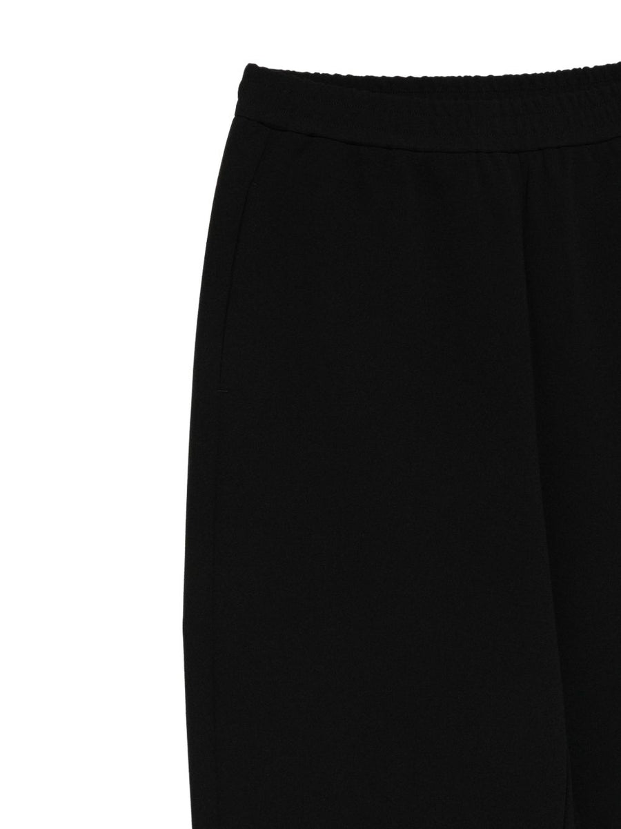 Emporio Armani Women Slim Trousers With Elastic Waistband For Modern Office Wear