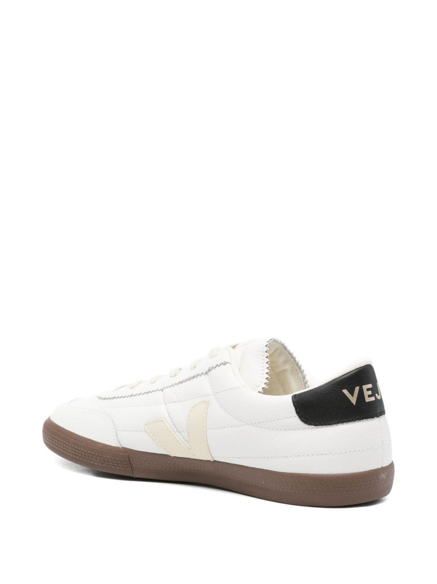 Veja Panenka Leather Sneakers For Women White Calf Leather Upper Minimalist V Logo Versatile All Day Wear