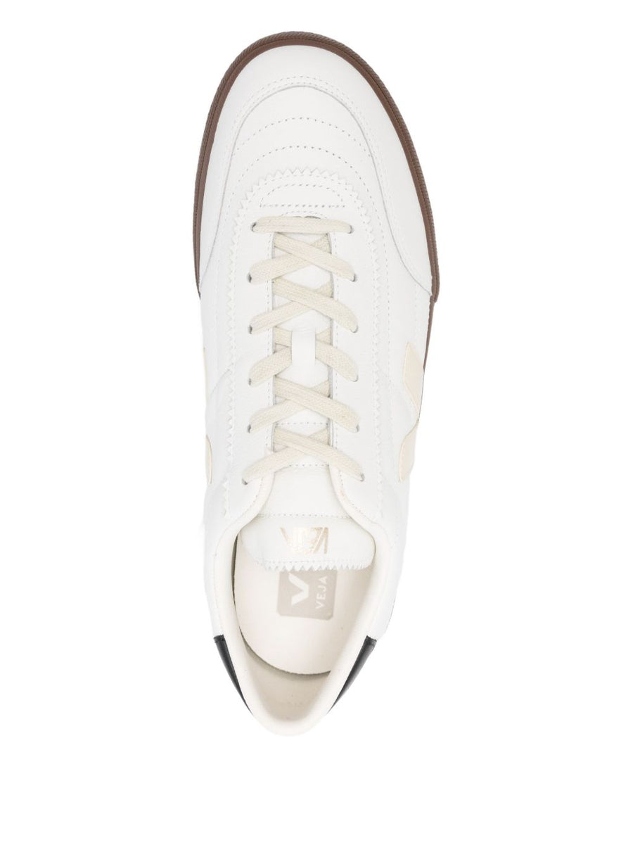 Veja Panenka Leather Sneakers For Women White Calf Leather Upper Minimalist V Logo Versatile All Day Wear