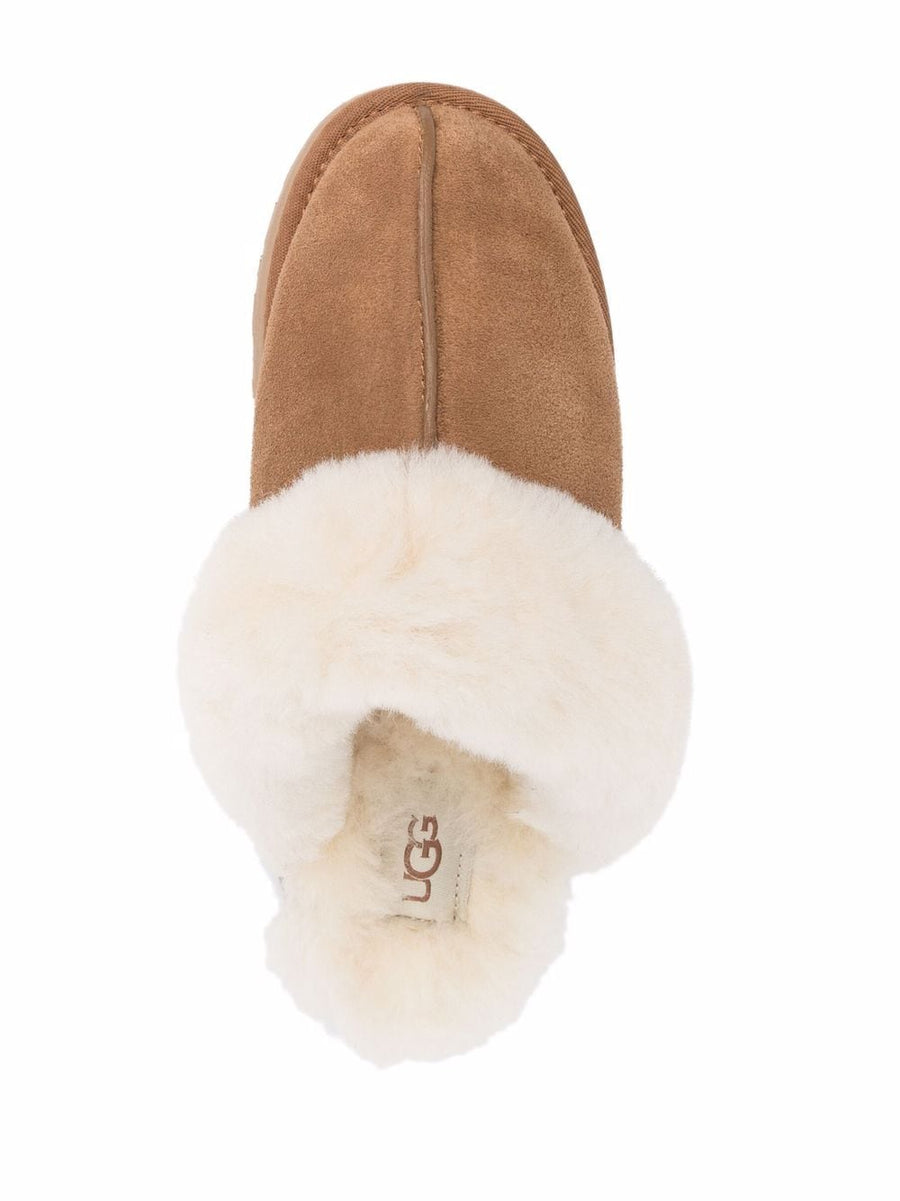 UGG Disquette Slippers For Women Premium Sheepskin Suede Upper With Platform Comfort And Luxury Lounge