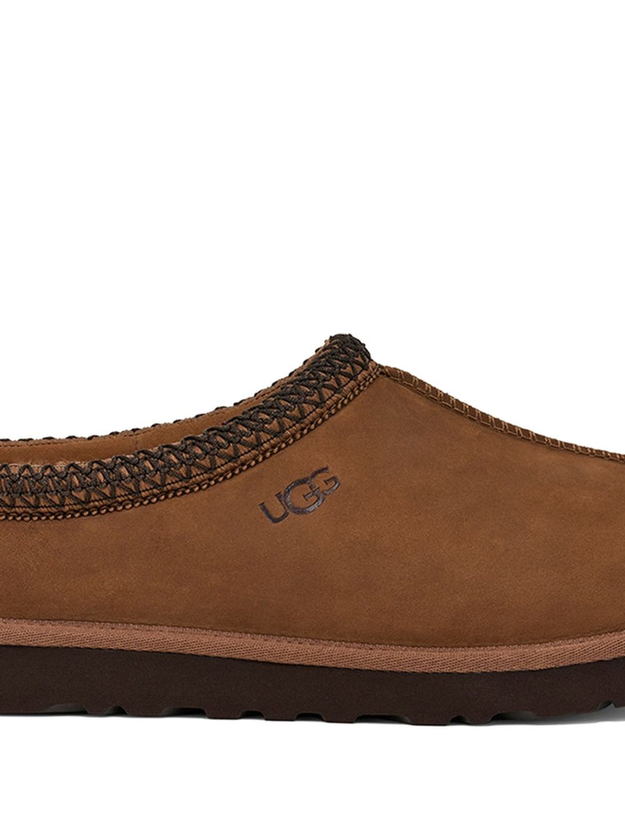 UGG Tasman II Slippers For Men Premium Suede Braided Trim Slip On Comfort Durable Rubber Outsole
