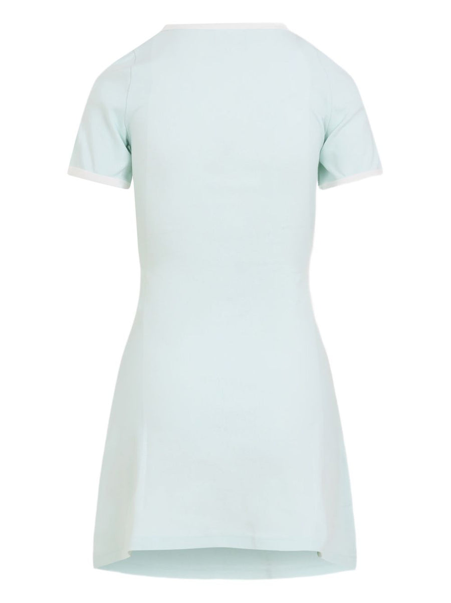 Courreges Pre Cotton Short Dress Lightweight Summer Women