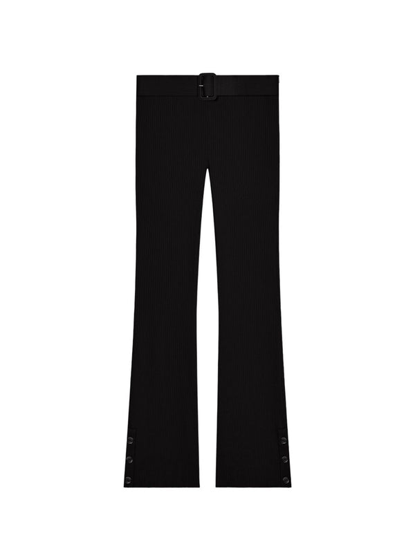 Courreges Pre CourrÃ¨ges Ribbed knitted trousers