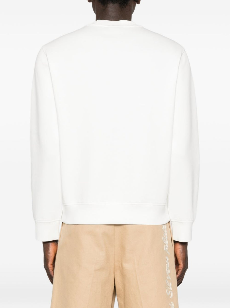 Emporio Armani Logo Cotton Sweatshirt For Men Premium Comfort And Classic Style Versatile Weekendwear