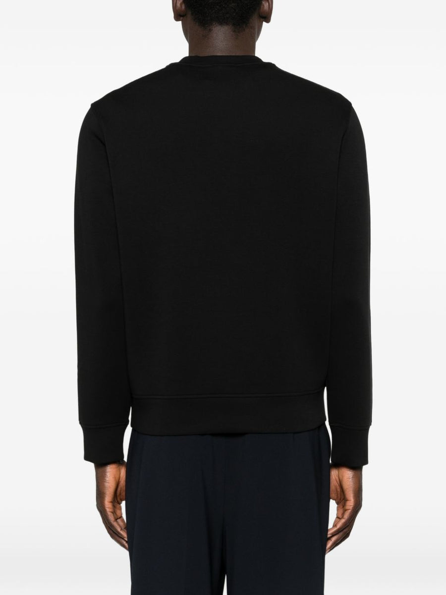 Emporio Armani Logo Cotton Sweatshirt For Men Front Logo Luxury Everyday Comfort