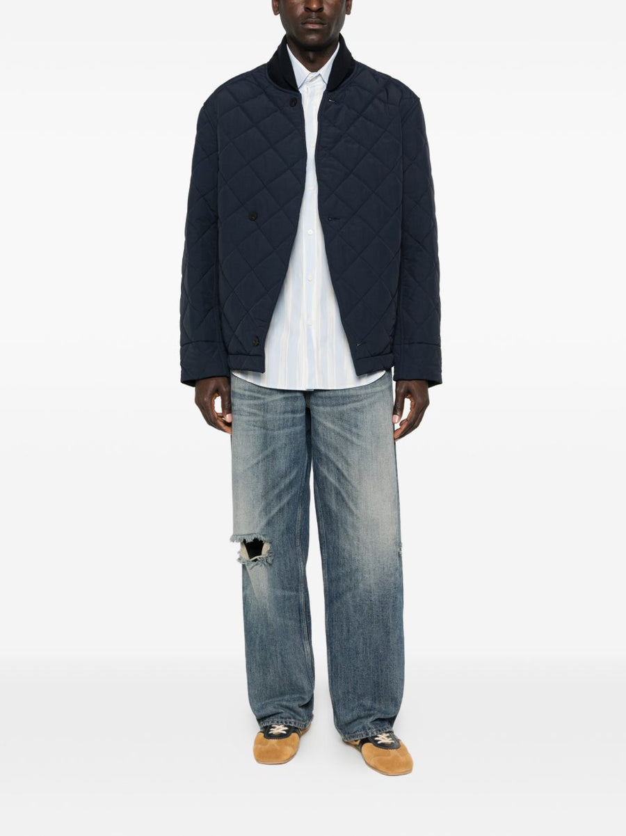 Jacquemus La Chemise Camargue Shirt 100 Percent Cotton Resort Stripe Front Patch Pocket For Men Luxurious Quiet Luxury