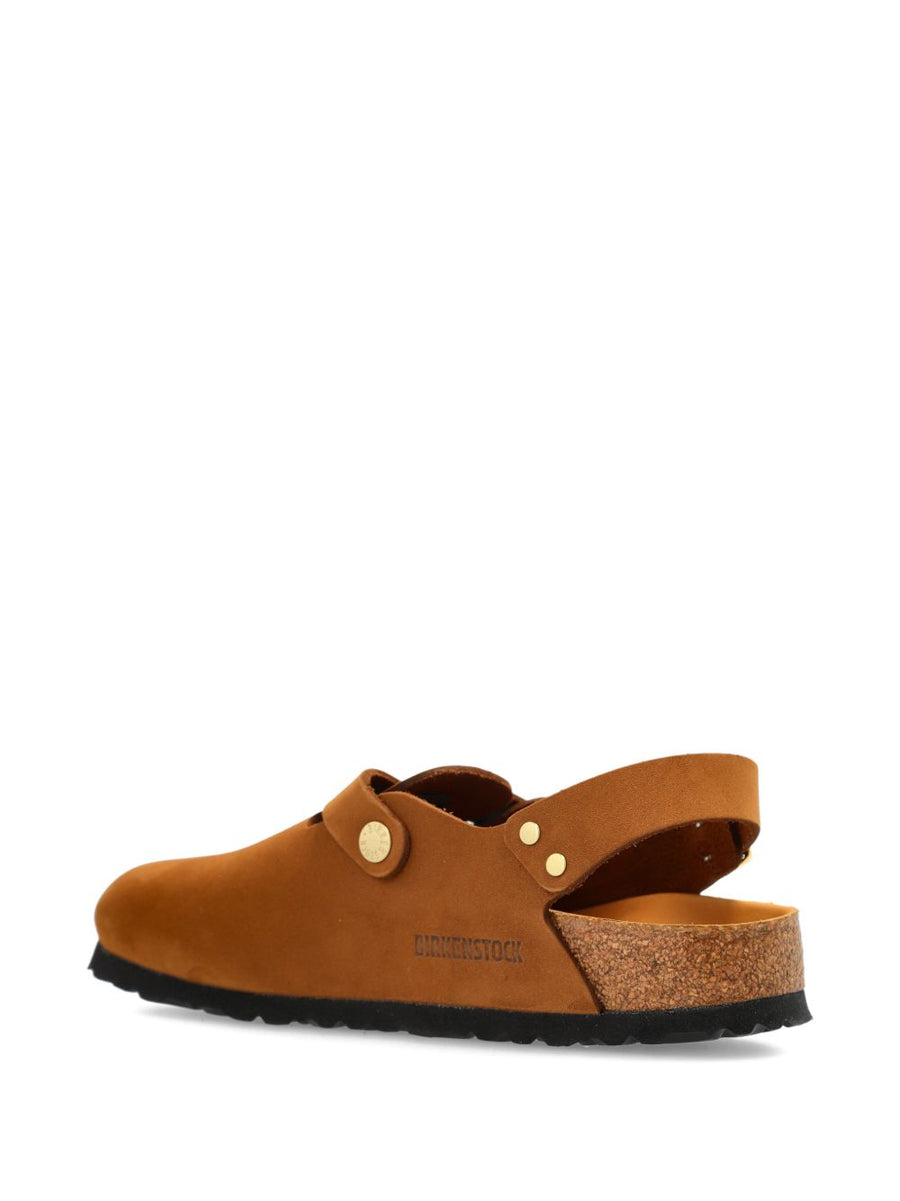 Birkenstock Tokio Slingback Clogs For Women With Moulded Footbed And Cork Platform