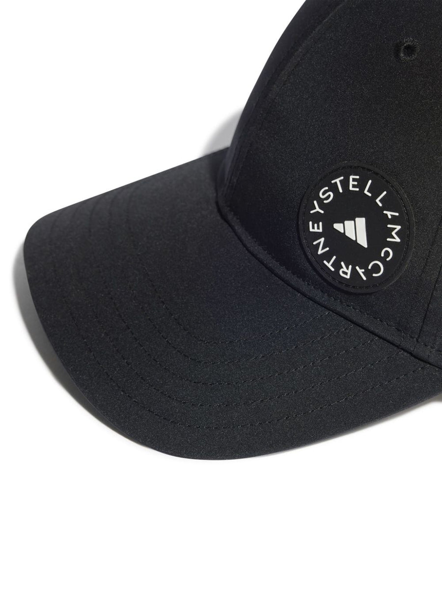 Adidas By Stella McCartney Cap For Women Curved Peak Recycled Nylon With Adjustable Pull On Fit