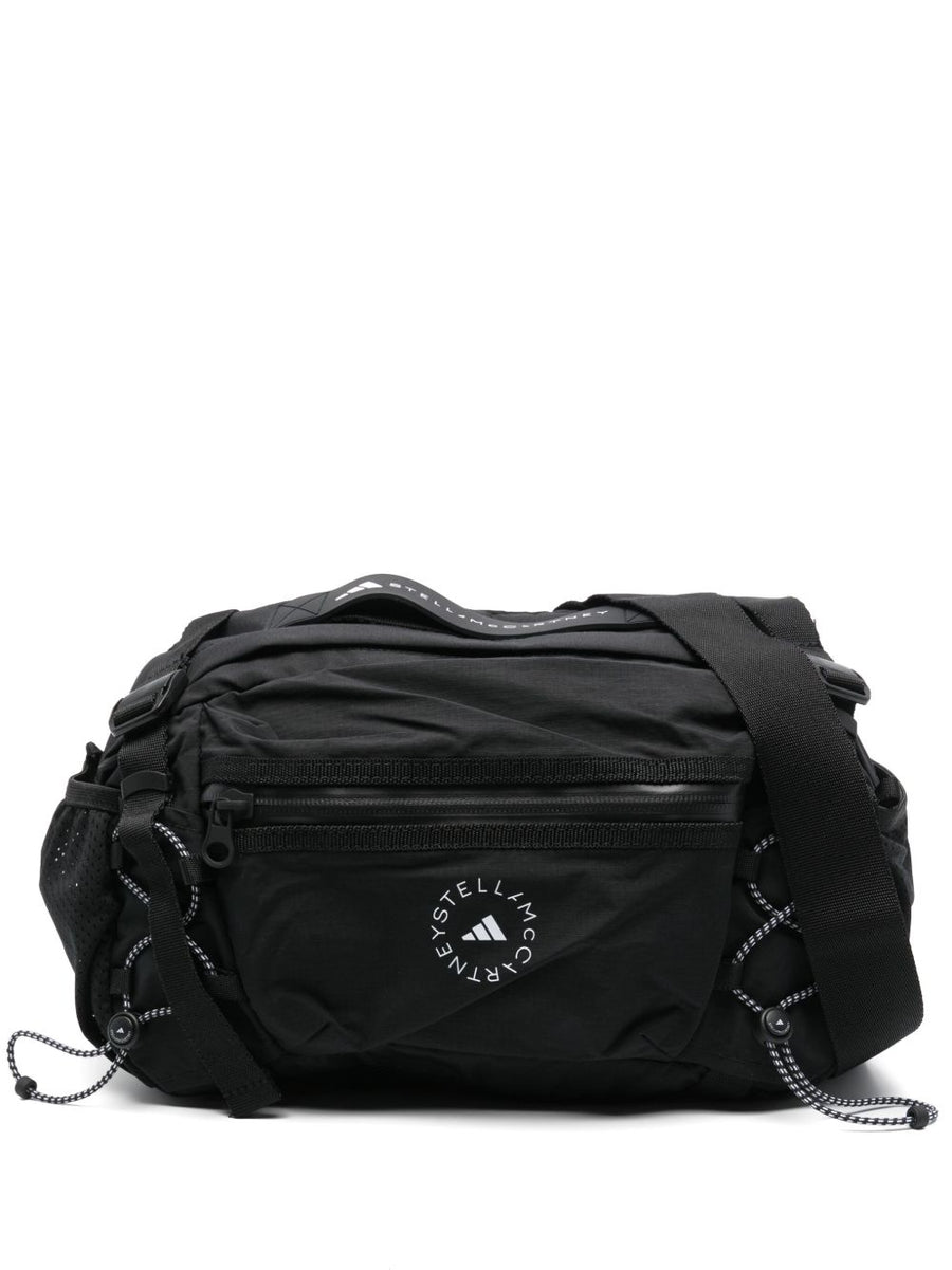 Adidas By Stella McCartney Multisport Belt Bag For Women Hands-Free Two Pockets Adjustable Waist Strap