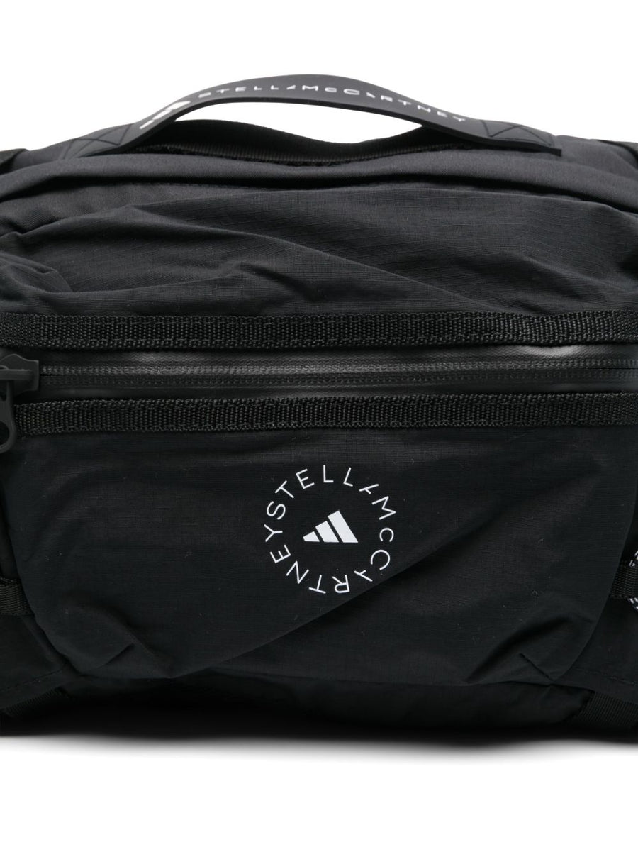 Adidas By Stella McCartney Multisport Belt Bag For Women Hands-Free Two Pockets Adjustable Waist Strap