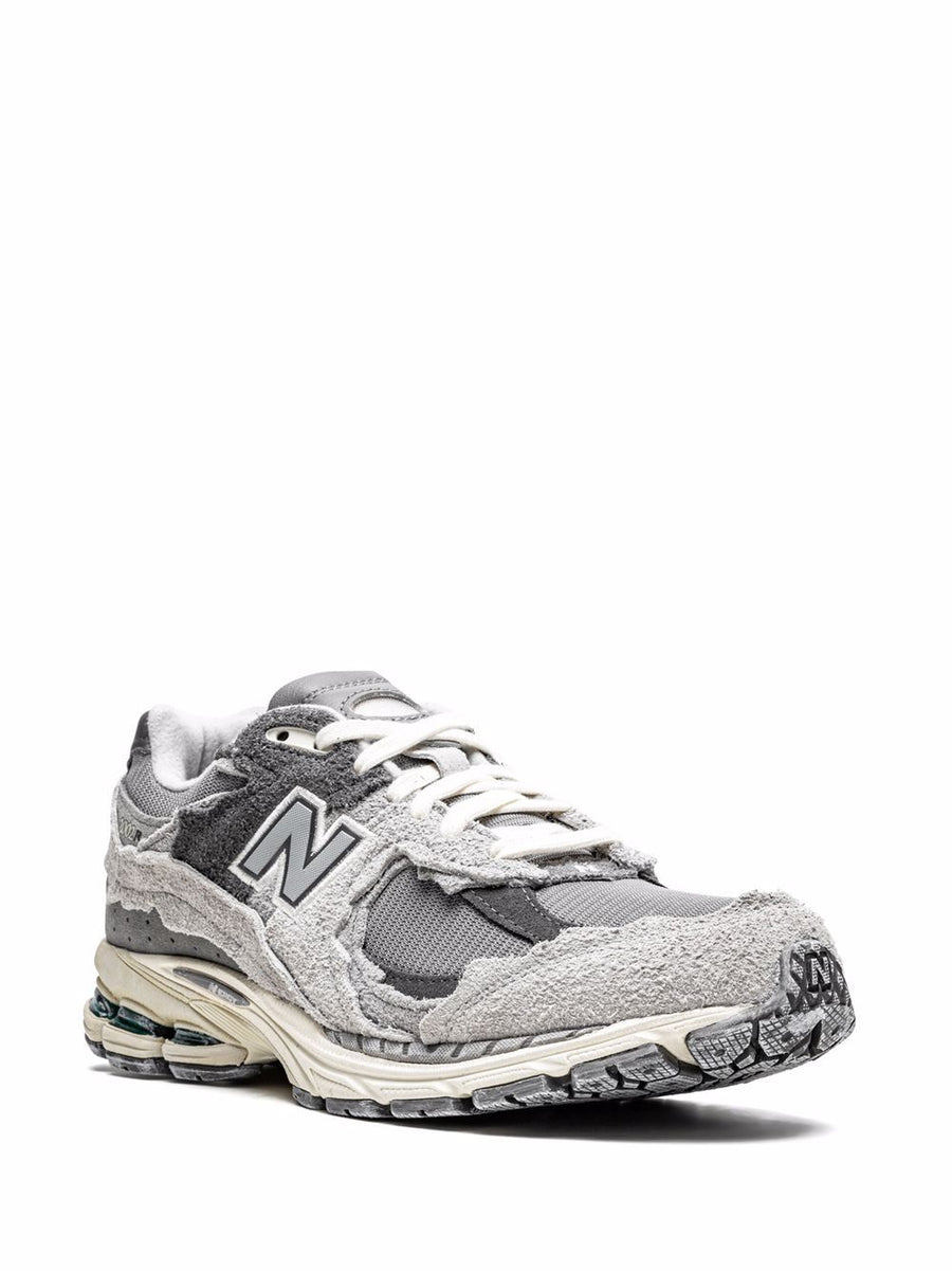 New Balance 2002R Sneakers for Men Grey Suede with Cushioned Comfort and Side Logo Patch