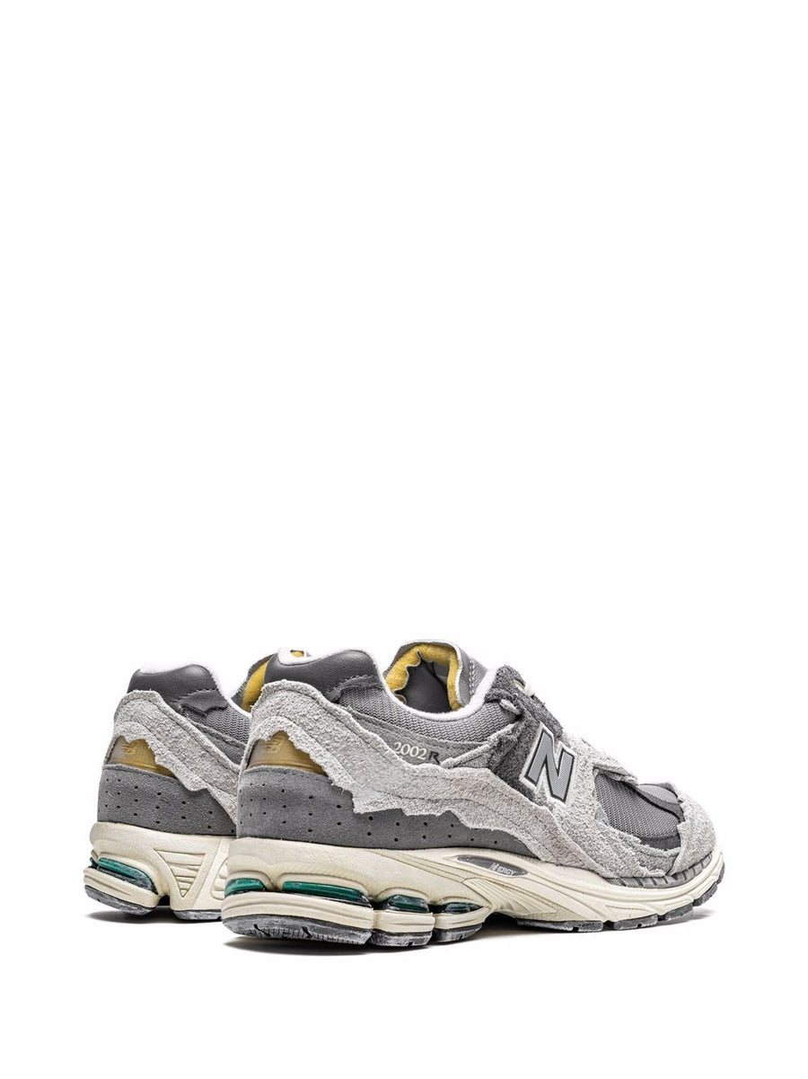 New Balance 2002R Sneakers for Men Grey Suede with Cushioned Comfort and Side Logo Patch