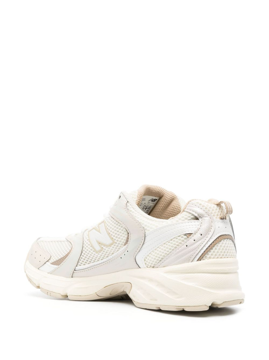 New Balance 530 Sneakers Unisex Cream White Calf Leather Upper Everyday Comfort And Style