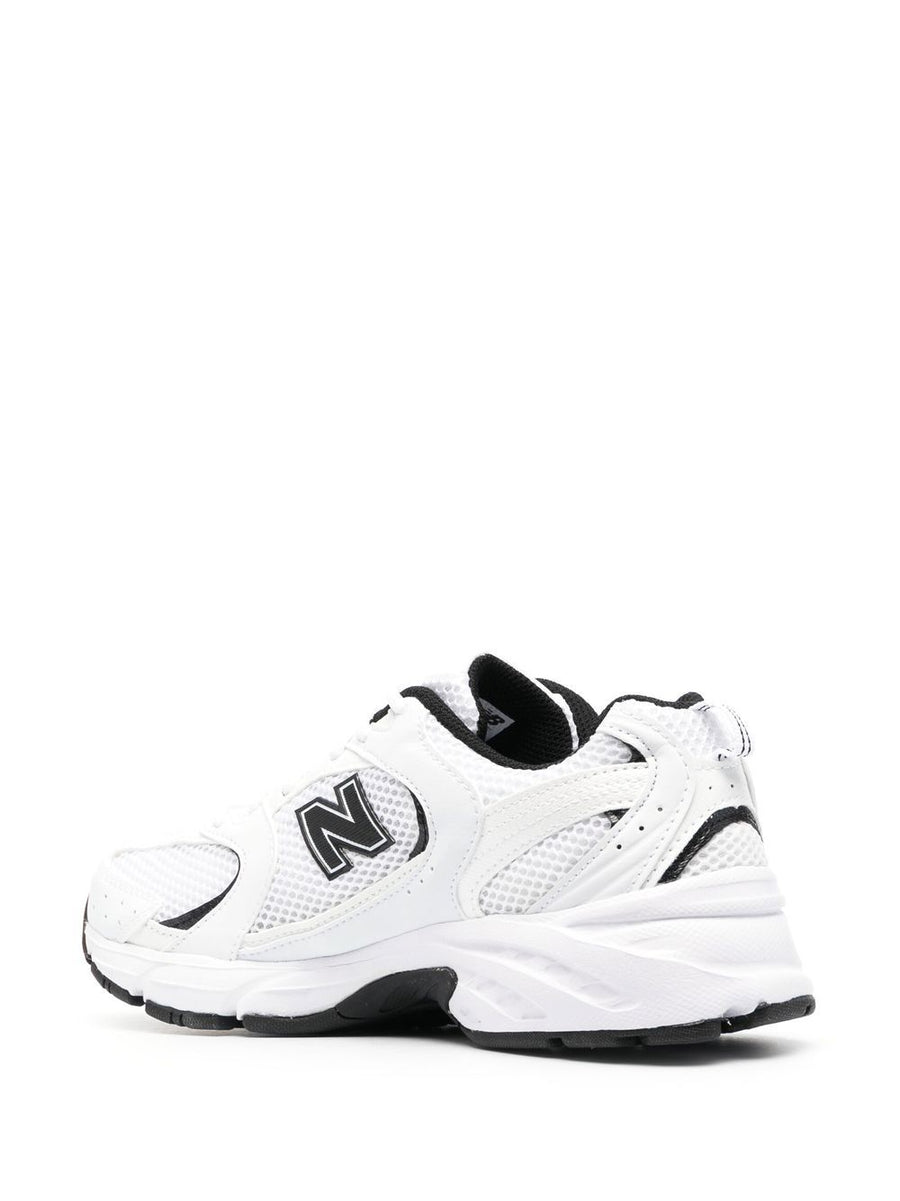 New Balance 530 Sneakers for Men Calf Leather Knit Upper Cloud White Everyday Comfort and Style