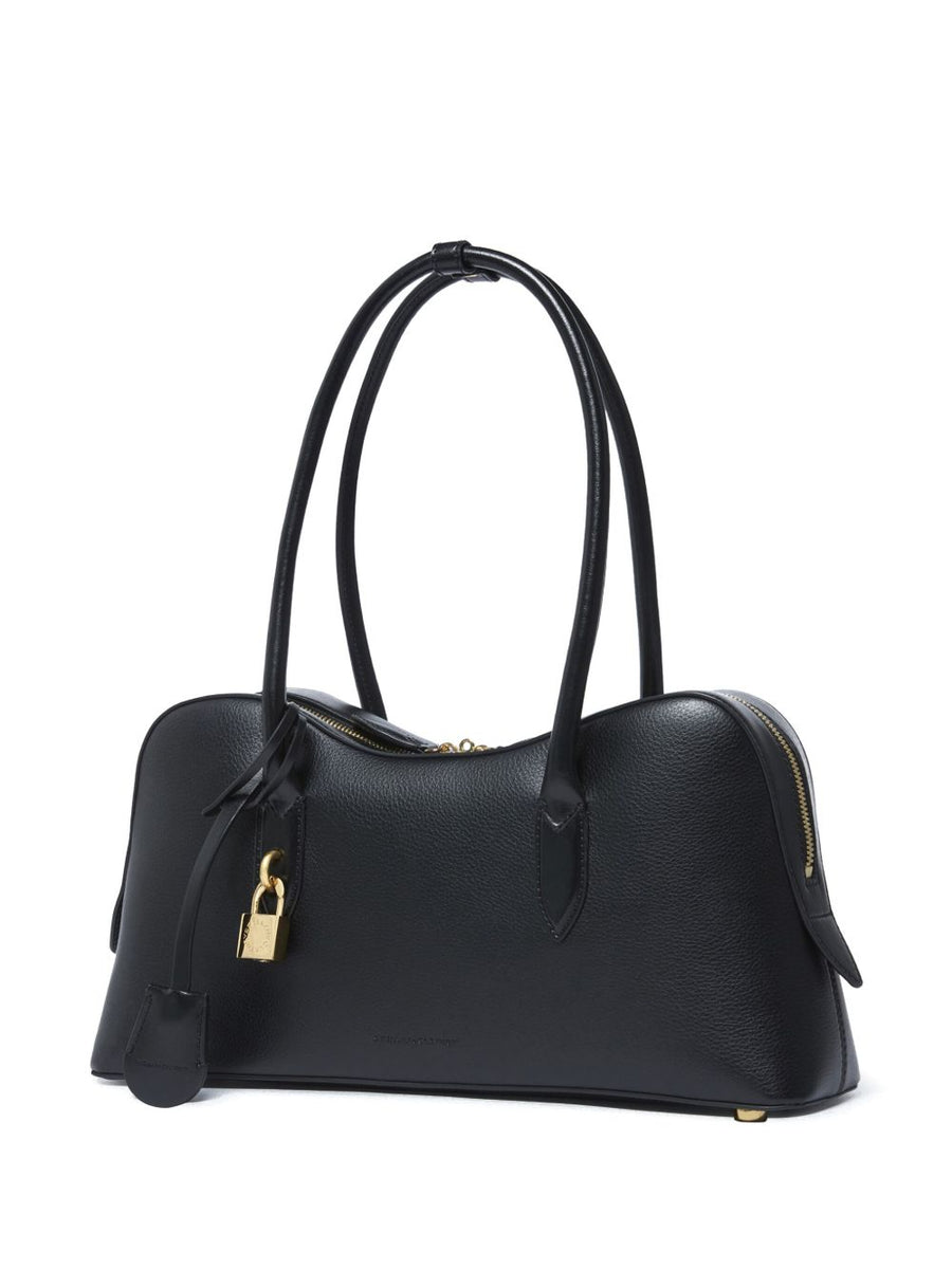 Stella McCartney Ryder Shoulder Bag Black Eco Hemp Blend Ultra Compact Versatile Everyday Luxury For Women