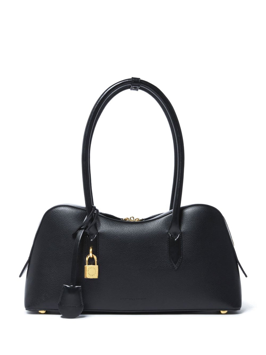 Stella McCartney Ryder Shoulder Bag Black Eco Hemp Blend Ultra Compact Versatile Everyday Luxury For Women