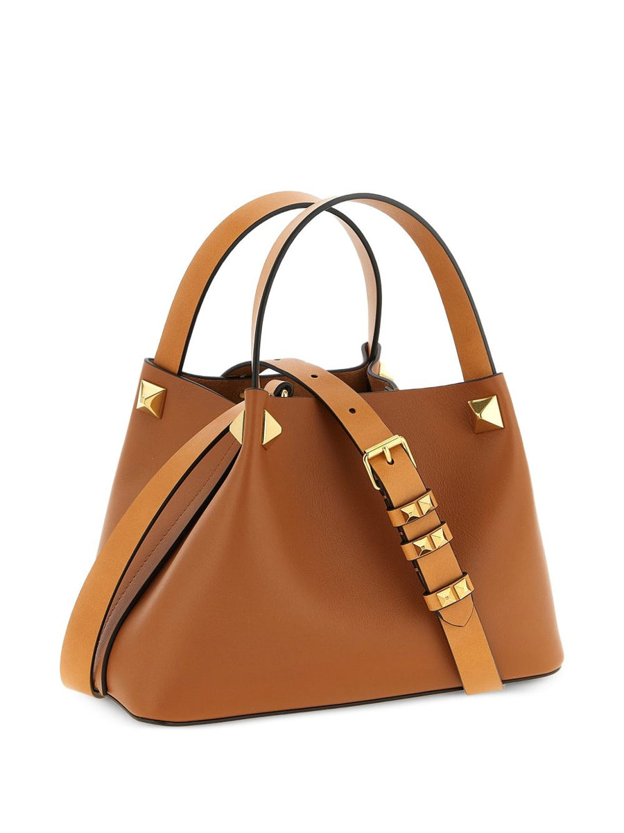 Valentino Garavani VLogo Embellished Leather Shopper Bag One Size For Women Luxury Everyday Carry