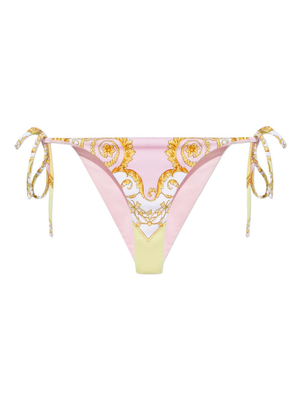 Versace Barocco print bikini bottom