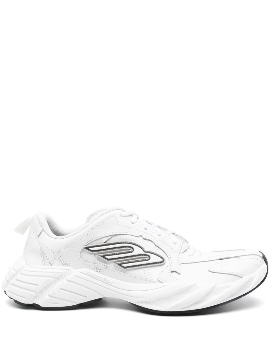 Balenciaga Monday Leather Sneakers For Men Premium Leather Blend Bold Chunky Sole Luxury