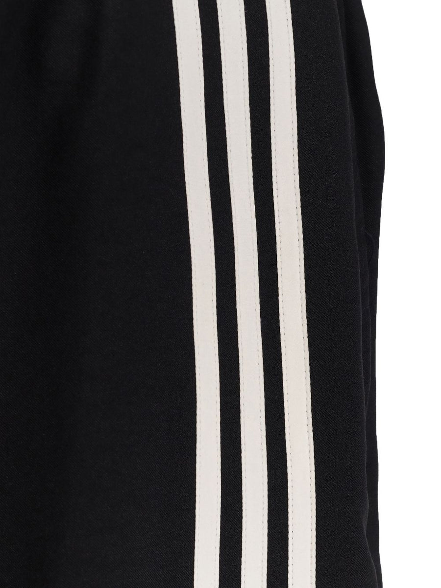 Y-3 Track Pants For Men Premium Black Polyester Everyday Wear Street Style Casual Everyday Essential