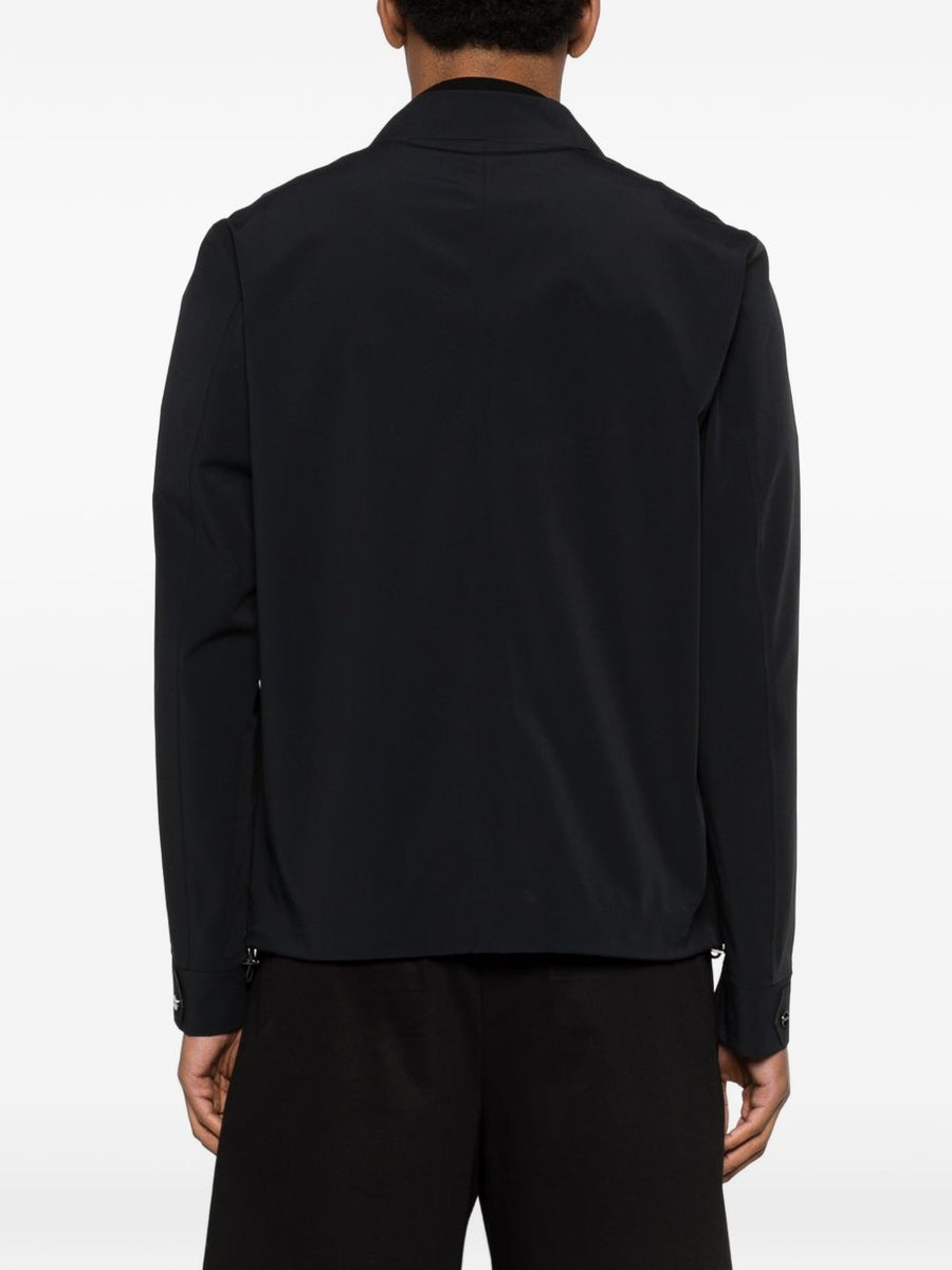 HERNO Nylon Overshirt for Men Lightweight Stretch Jacket And Shirt Hybrid Urban Travel Ready