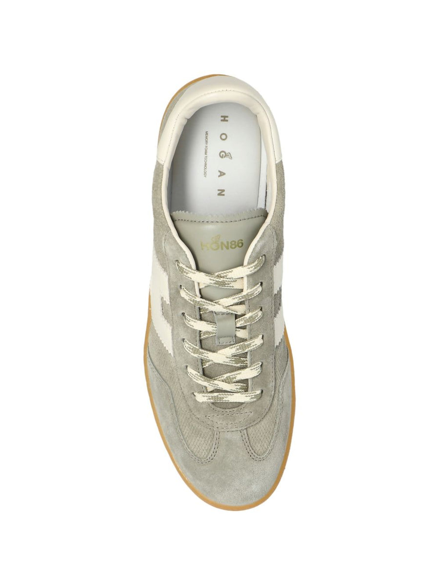 Hogan Cool Suede and Canvas Sneakers.