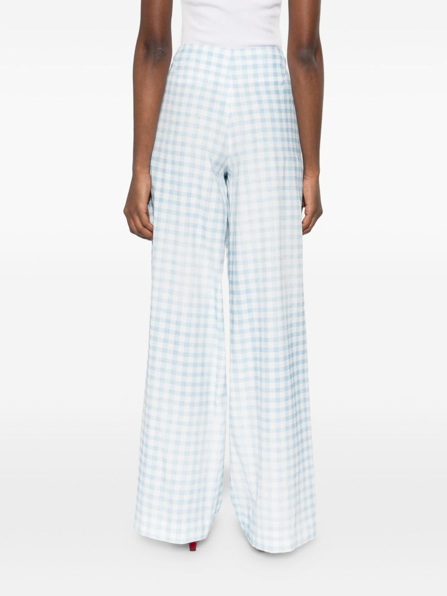 Ermanno Scervino Wide Leg Trousers For Women With Elastic Waist And Fluid Drape Luxe