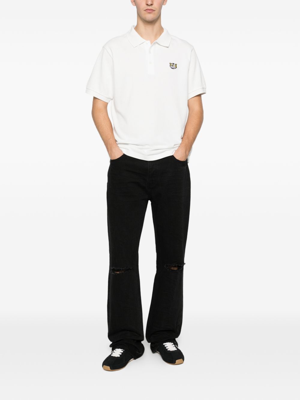 Kenzo Wild Tiger cotton polo shirt