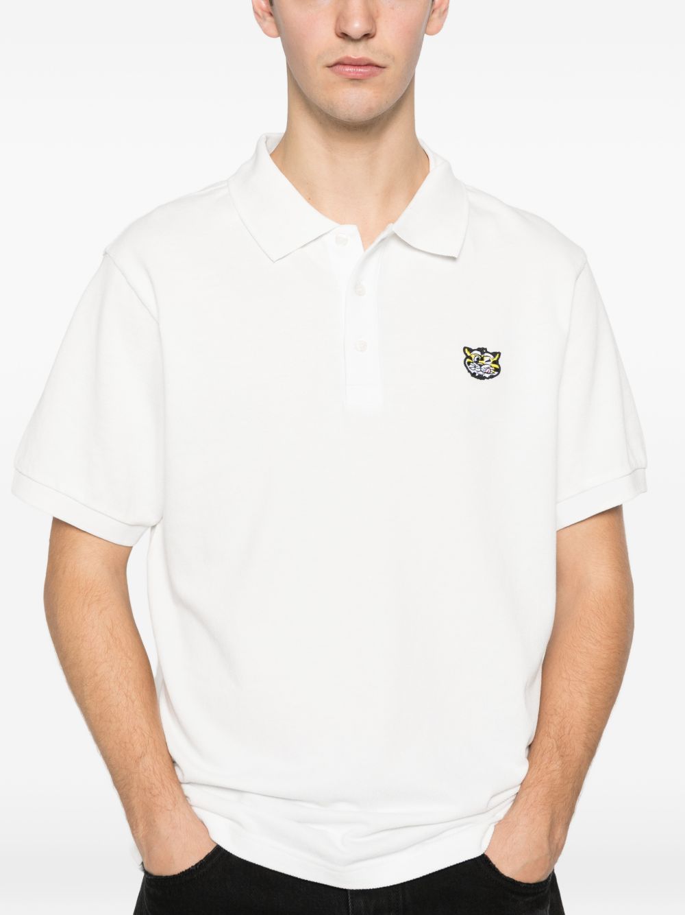 Kenzo Wild Tiger cotton polo shirt