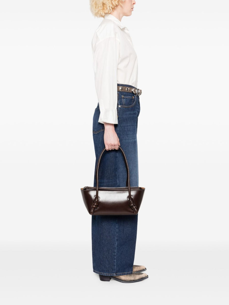 Hereu Fleca Compact Elegant Suede Shoulder Bag for Women
