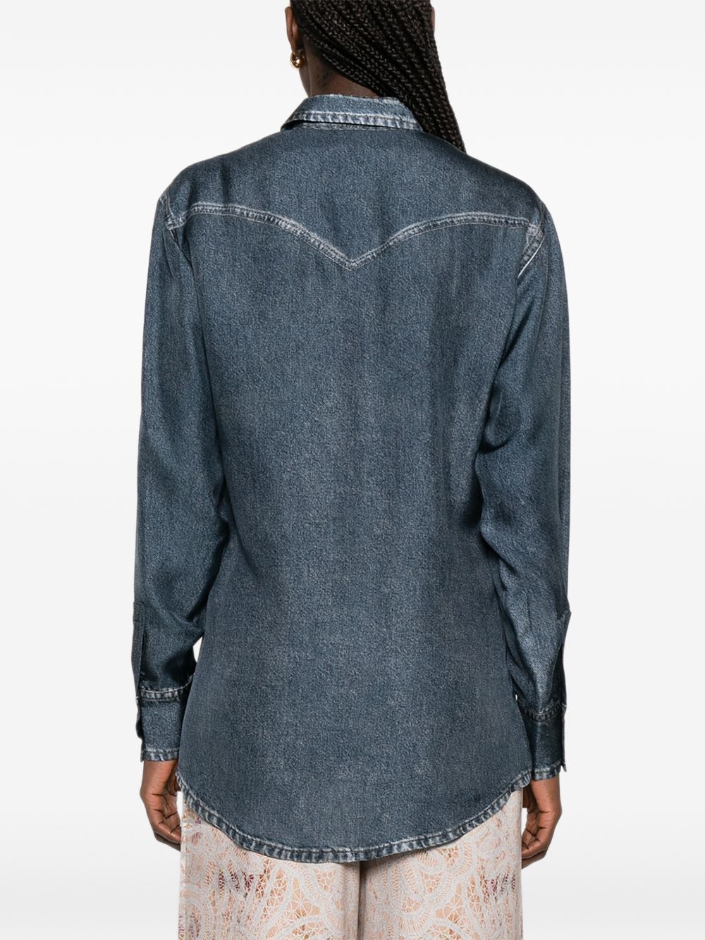 Pierre Louis Mascia Silk shirt