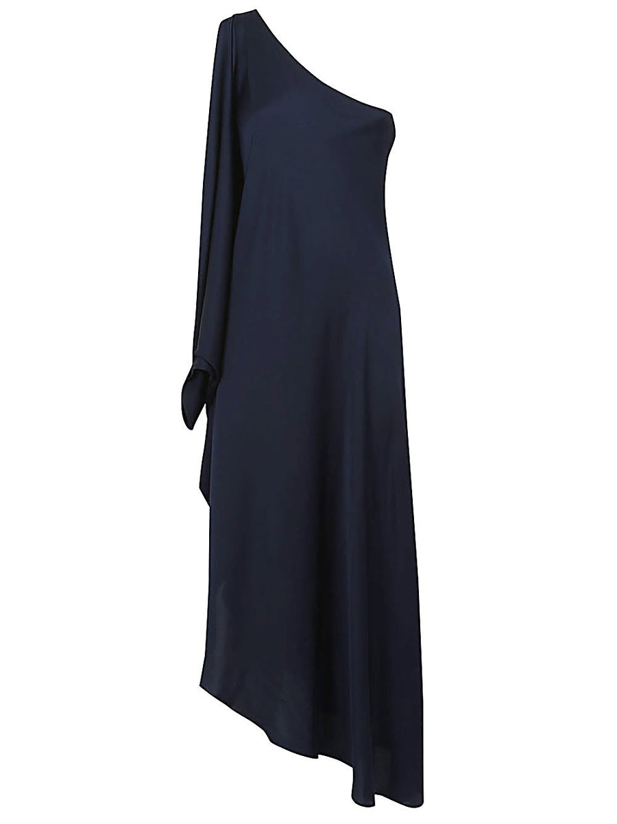 Silk Dress Silk95Five Ritz Luxurious Architectural Asymmetric Hem For Style Conscious Modern Women