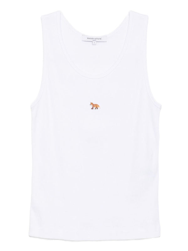Maison Kitsuné Maison KitsunÃ© Baby Fox cotton tank top
