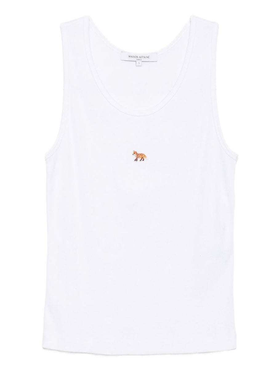 Maison Kitsuné Maison KitsunÃ© Baby Fox cotton tank top