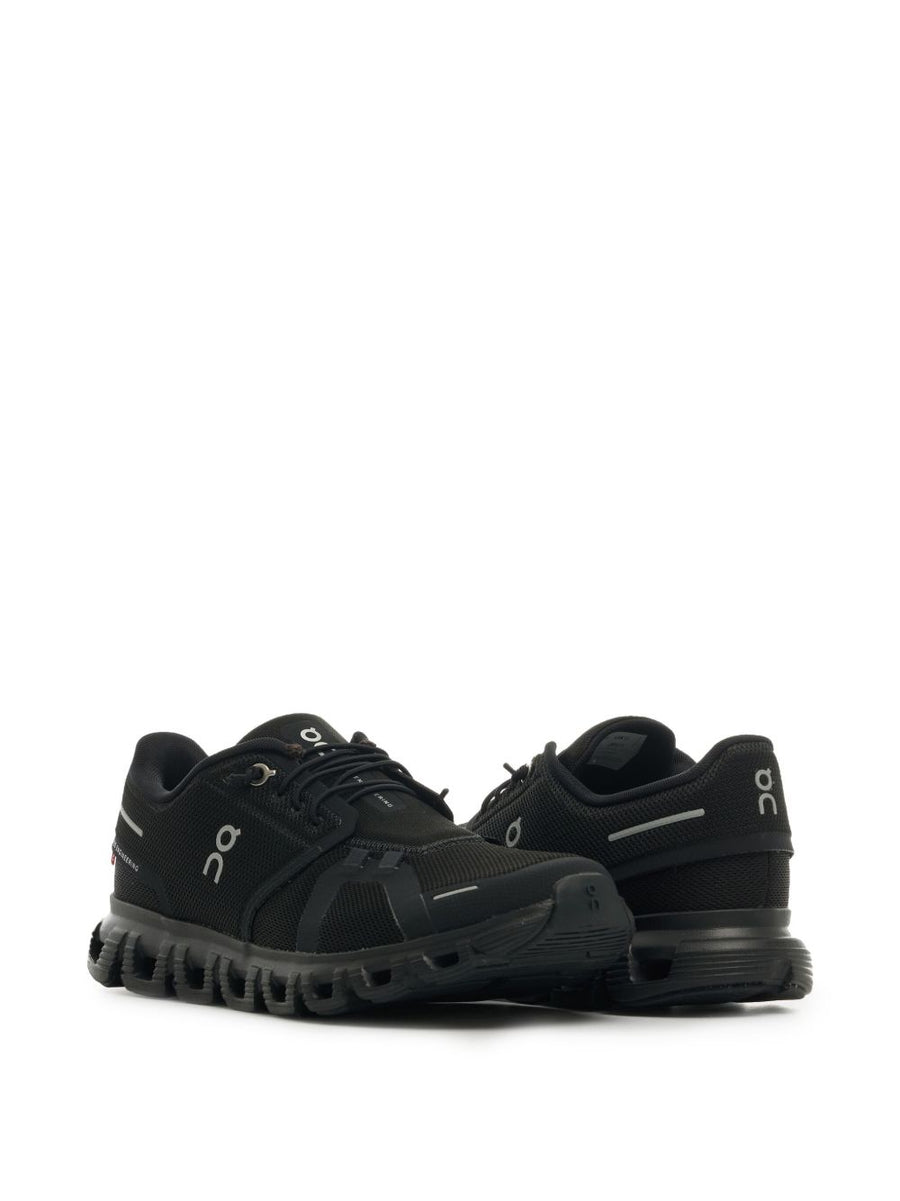 On Cloud 6 Sneakers For Women Black With Cushioned CloudTec Comfort For All Day Wear
