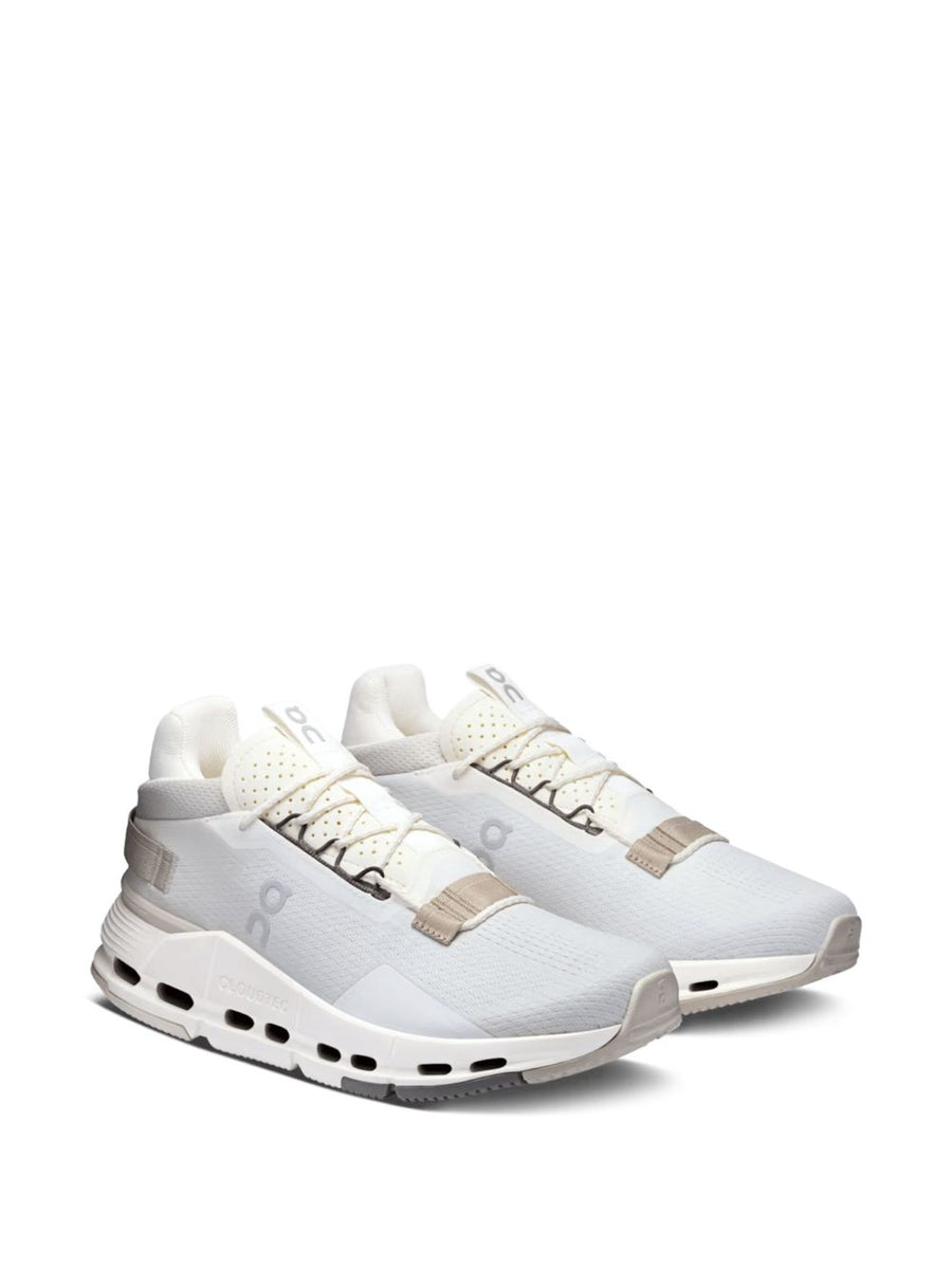On Running Cloudnova 2 Sneakers For Women White Panelled Upper All Day Comfort Tech