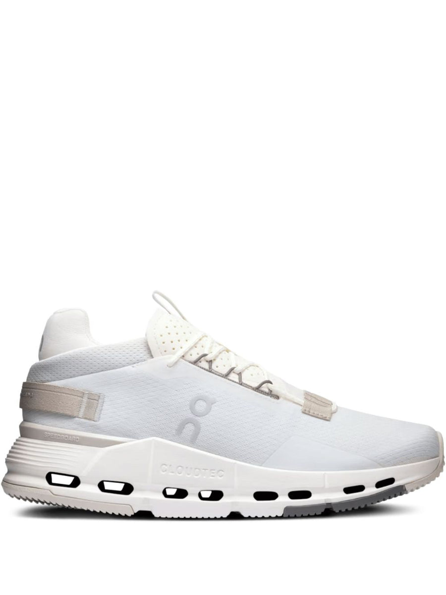 On Running Cloudnova 2 Sneakers For Women White Panelled Upper All Day Comfort Tech
