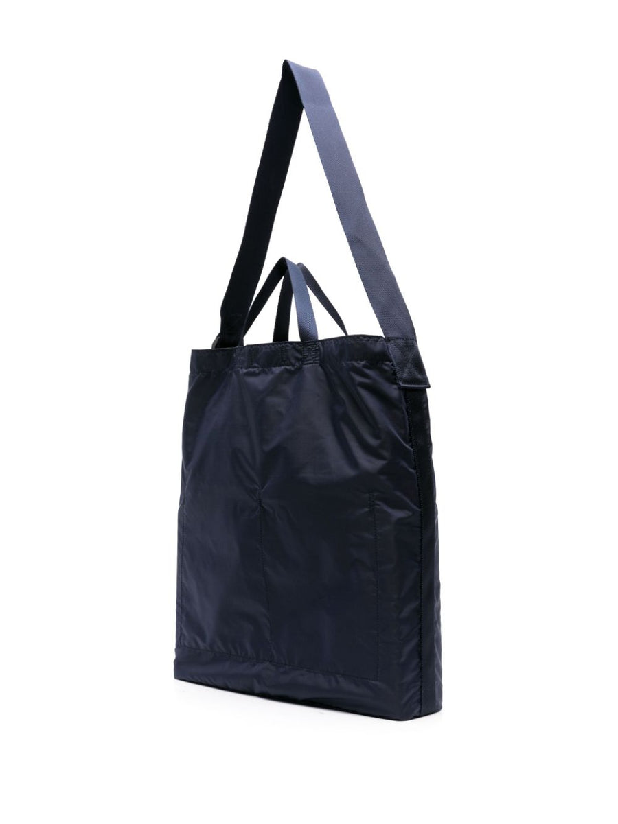 Porter Flex Two Way Shoulder Bag Navy Ripstop For Everyday Urban Men Smart Organization