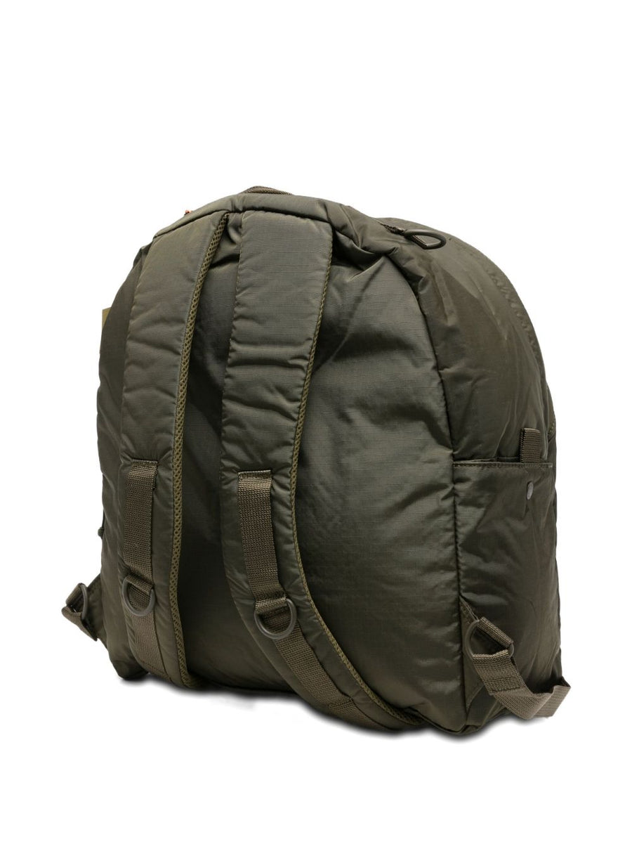Porter Double Pack Daypack For Men All Season Versatile Everyday Backpack With Green Front Pocket