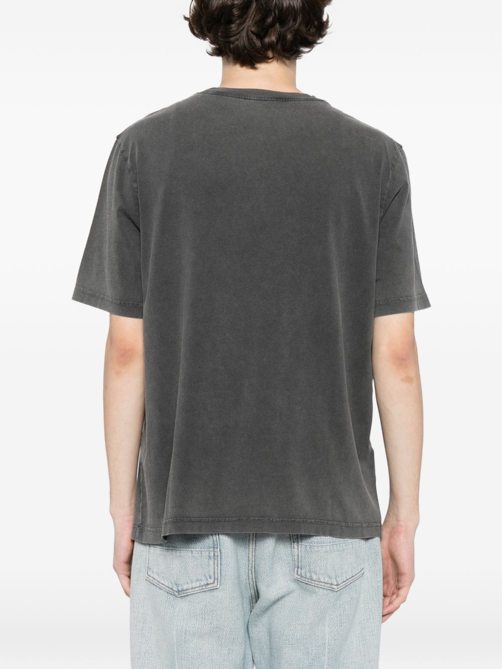 Maison Kitsuné Maison KitsunÃ© Logo cotton t-shirt