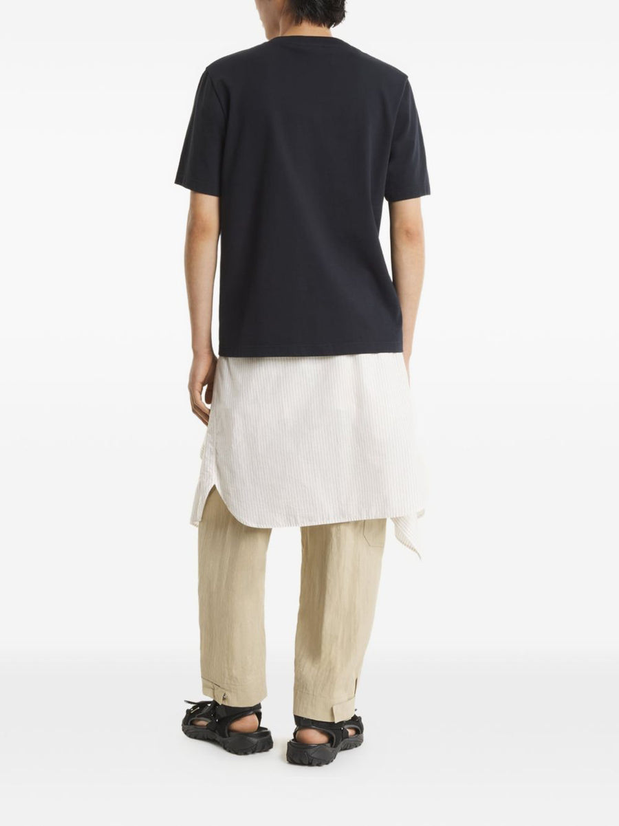 Maison Kitsuné Logo Cotton T Shirt For Men Premium Organic Cotton Everyday Wear Iconic Tee