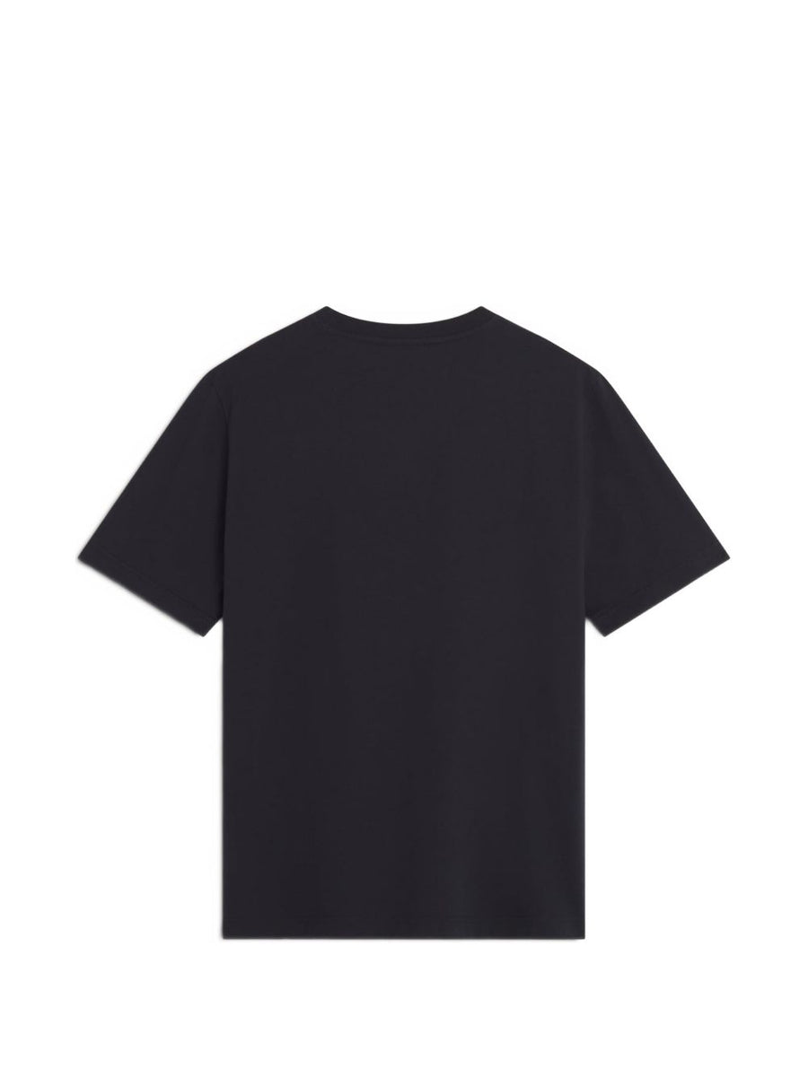 Maison Kitsuné Logo Cotton T Shirt For Men Premium Organic Cotton Everyday Wear Iconic Tee