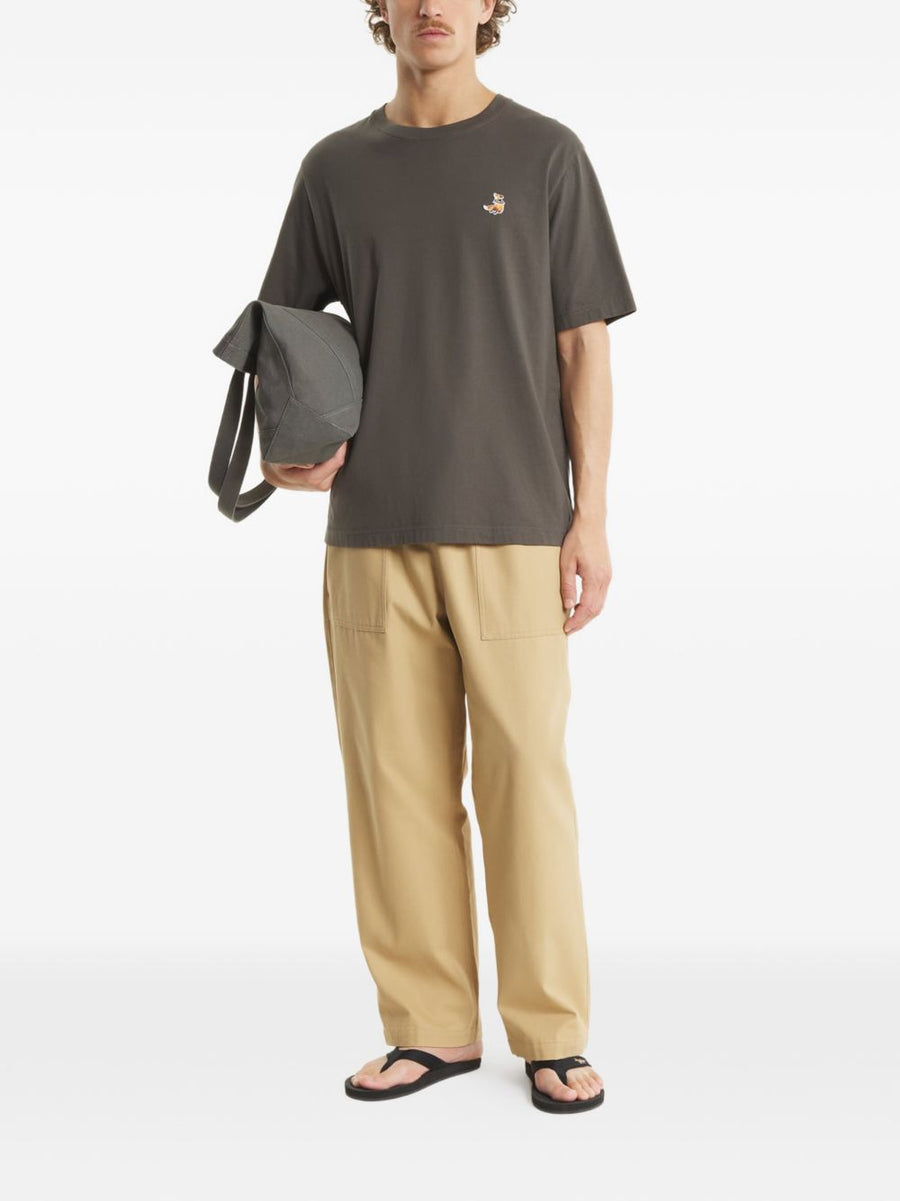 Dreaming Fox Cotton T Shirt by Maison Kitsuné for Men Premium Everyday Topwear Essential