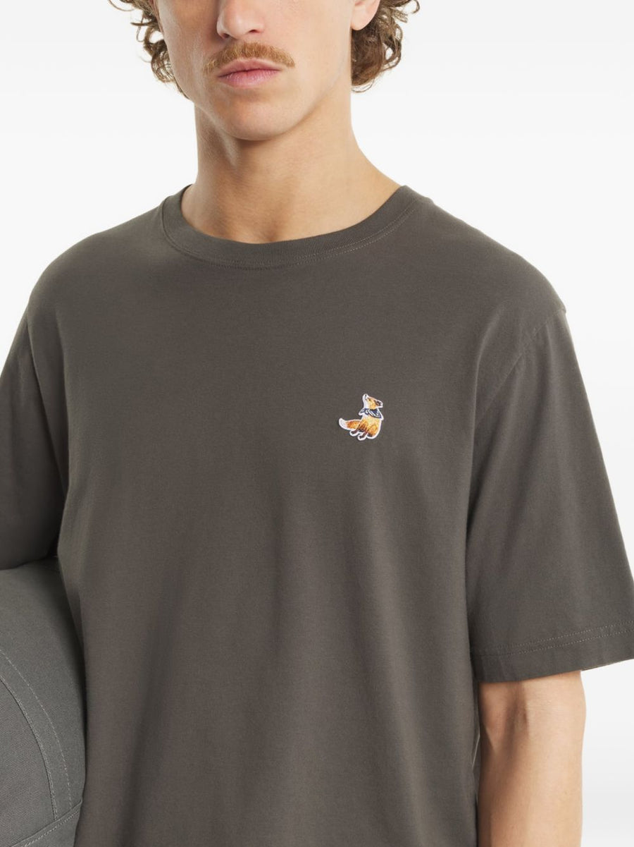 Dreaming Fox Cotton T Shirt by Maison Kitsuné for Men Premium Everyday Topwear Essential